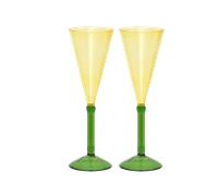 URBAN NATURE CULTURE Coffret cadeau Urban Nature Culture verres à champagne lot de 2 Pink