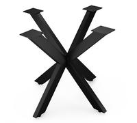 UrbanFodge TRIPLE X Pieds de table | Design moderne | pour les projets de bricolage | Capacité de charge de 200 kg