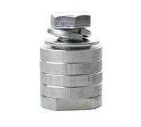 UrbanHui Adaptateur de rainurage pour meuleuse d'angle pour tâches professionnelles sur meuleuses de 100 mm et 125 mm avec raccord M10 (type 125)