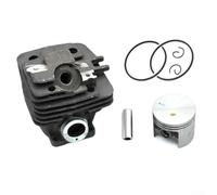 UrbanHui Bloc d'assemblage de cylindre de rechange 47 mm avec kit pour MS360 MS360W MS361 MS361C MS361W MS361N MS361R MS361Z MS361V MS341 MS341Z MS341Z Kit de réparation de moteur