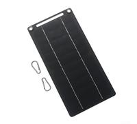 UrbanHui Chargeur solaire portable 6 W avec deux ports pour une alimentation efficace en extérieur compatible avec les téléphones et les tablettes
