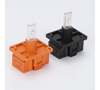 UrbanHui Connecteur de terminal 1500 V 350 A, filetage interne M8, cuivre nickelé, pour systèmes de stockage d'énergie et connexions au lithium (350 A)