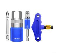 UrbanHui Jeu de douilles amovibles en acier au chrome vanadium, fonctionnement à clé, porte-embout magnétique, galvanisé pour une utilisation fiable (9-21 mm)