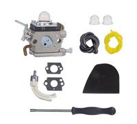 UrbanHui Kit carburateur pour débroussailleuse 122LD 122C 122LDX 122LK, remplace 581734301 574386701, avec filtres à air carburant, pièces de tondeuse à gazon en métal
