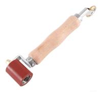 UrbanHui Rouleau de soudure en PVC à double tête en silicone 40 mm 30 mm pour sceller les joints de film Rouge