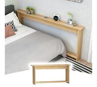 UrbanUp Meuble Derriere Canapé Console d'appoint Étroite Petits Espaces | Comble-espace Mural pour Lit en Bois Massif (Gain de Place) avec Barre de Support ; Table de Canapé Décorative et Moderne