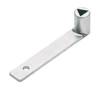 URBANUS Clé triangulaire DIN3223 pour poteau de fermeture sans crochet Quantité:1