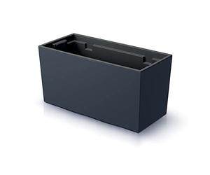 Urbi Case Balcony Gardener, Dimensions (mm) 395x185x195, couleur anthracite