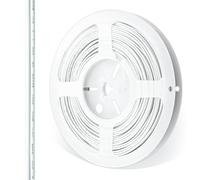 urcianow câble électrique 2x0,2mm 2 broches 15,24M fil électrique blanc 1,8mmx3,6mm courant 3A UL2468 24awg étanchéité IP65 for bande lumineuse LED