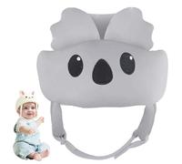 URFEDA Casque Bebe Antichoc Protection, Casque de Sécurité pour Bébé en Bas, Casque Anti Chute Bebe, Chapeau en Coton Respirant Réglable, Bonnet de Protection de Tête pour Bébé de 0 à 3 Ans