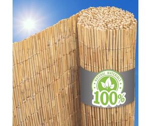 UrFence Brise-vue de Jardin 100x300 cm - Canisse en Roseau Opaque - Clôture de Balcon Terrasse Pergola - Pare Soleil Coupe Vent - Barrière Extérieure Protection Intimité Paravent Naturel Résistant