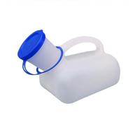 Urinal Portable Avec Couvercle, Urinoir Unisexe Pour Voiture, Urinoir Homme Portable Voyage, Couvercle Étanche, Adapté Aux Patients Alités, Toilettes Portables Pour Les Urgences En Déplacement