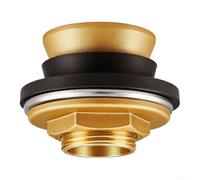 Urinal Spud en laiton massif 2,5 x 1,9 cm de remplacement étanche | Installation facile avec compatibilité de filetage standard, comprend un écrou de verrouillage et des rondelles