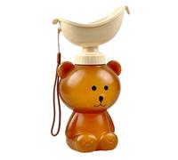 Urinoir De Voiture Portable - Bouteille De Voyage De 600 Ml, Conception En Forme D'animal, Système De Couvercle D'entonnoir, Conteneur Résistant Aux Fuites, Utilisation Sur Route En Extérieur, Support
