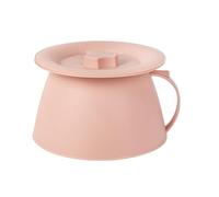 Urinoir Extérieur Seau à bassin et pot de chambre hygiénique | Pot à urine portable 1,5 L avec couvercle et poignée Hommes Femmes Filles Jeunes Épouse Fils Fille