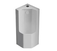 Urinoir mural commercial pour homme, design à bouton invisible, urinoir de salle de bain d'angle, idéal pour dortoirs, gaz, hôtels, peu encombrant et slish