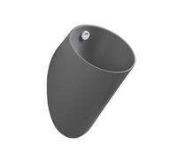 Urinoir Mural en Céramique Pour Homme, Urinoir Domestique à Chasse Automatique Capteur, Urinoir Professionnel à Rinçage Cascade pour Toilettes Hommes Maison et Commerce(Gray)