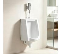 Urinoir Mural Moderne Homme, Kit Céramique Complet Économie | Kit Urinoir en Céramique pour Hommes Économie d'Eau, Entrée Supérieure, gain de place(Wall-Mounted Drainage,D)