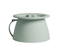 Urinoir portable - Pot de nuit de 1,5 l avec poignée de couvercle, toilette de voyage léger, seau de camping | Toilettes d'intérieur et d'extérieur pour hommes, femmes, adolescents, filles, famille