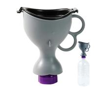 Urinoir portable pour voiture résistant aux fuites et imperméable : solution d'urgence pour les attaques, conçu pour les hommes, les femmes, les personnes âgées et les, idéal pour les voyages