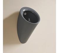 Urinoir Suspendu en Céramique, Toilette Homme Profilé sans Découpe de Mur