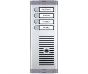 URMET PANNEAU À 4 BOUTONS 1 RANGÉE AVEC PORTE FRONTALE POUR USAGE EXTÉRIEUR 9