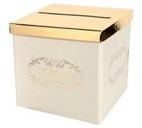 urne carton merci mariage la vie est belle 20cm - générique 8326 0-25 Jaune G