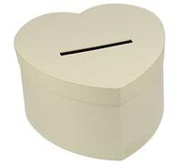 Urne en Carton de Couleur Kraft Coeur