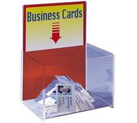 Urne pour actions promotionnelles, en acrylique