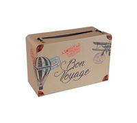 urne tirelire bon voyage 24x16x10cm multicolore - chalayer 7384 0-99