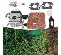 URPIZY Carburateur pour Stihl HS45 FS38 FS45 FS55 FS75 FS85 FS310 KM55 HL45, remplace Zama C1Q-S169B 4140 120 0619 4137 120 0608, accessoires de coupe-bordures et coupe-bordures