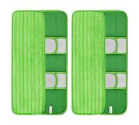 URPIZY Lot de 4 tampons de nettoyage lavables en microfibre pour balai pour Swiffer XL