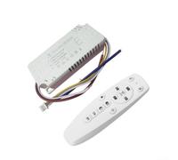 URPIZY Transformateur pilote LED 2,4 G intelligent avec télécommande, alimentation à intensité variable pour bandes LED 80-160 W