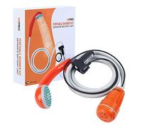 URPRO Pommeau de Douche de Camping extérieur Portable, Pompe de Douche, Piles Rechargeables USB détachables, Pompe l'eau du Seau, pour Le Camping,