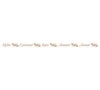 Ursus 59080039 Masking Tape, Amour cuivre, env. 15 mm x 10 m