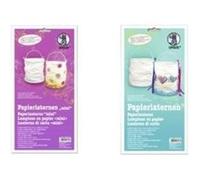 Ursus Blanco 18450000 Lot de 6 Mini lanternes en Papier Blanc Hauteur env. 10 cm Diamètre env. 8 cm Ignifugeables avec photophore Inclus Idéal pour la Prochaine Lanterne