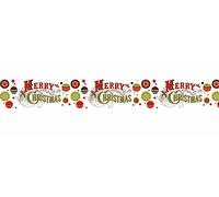 Ursus Masking Tape 59090044 Merry Christmas, 30 mm x 10 m, 1 Rouleau