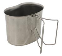 US Army Gobelet de Gourde Inox Avec Klappgriffen Camping Gobelet Drahtgriffe