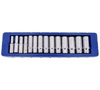US PRO 14 Douilles Profondes CRV 6 Points métriques 8 mm - 21 mm 1389