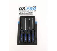 US PRO Lot de 4 mini crochets courts 5034