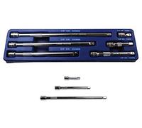 US PRO Lot de 6 barres d'extension 3/8" DR. 38, 75, 125, 200, 250, 300 mm B4138