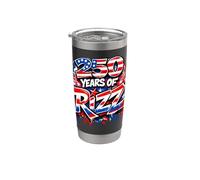 USA Anniversary 250 Years of Rizz 250th America 4th Juillet Gobelet isotherme en acier inoxydable double paroi