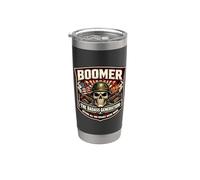 USA Boomer Generation Badass avant la naissance de vos sœurs Gobelet isotherme en acier inoxydable double paroi