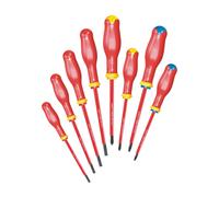 USAG 091 SH8 Jeu de 8 Tournevis Tournevis d'isolation 1000V