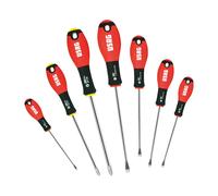 USAG 322 SH7 Jeu de 7 Tournevis Tournevis à fente Empreinte cruciforme