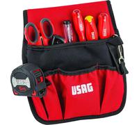 USAG U00070038 Sacoche avec assortiment pour électriciens, 7 pièces