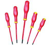 Usag Jeu de tournevis U00910119 - 091 D/SH5 SLIM 5 pièces pour fente et Phillips® 1000 V