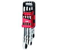 USAG U02856158 - 285 KF/DS8 - Jeu de huit clés mixtes à cliquet articulé