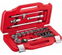 USAG U06010003 Coffret modulaire de clés à douille hexagonales, 22 pièces