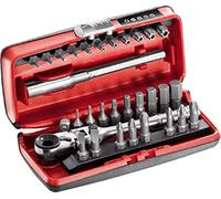 USAG U06060302 Assortiment en coffret ABS avec douilles 6 pans, 23 pièces